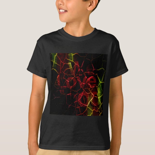 Frayed Edges, Strong Heart: Unbreakable Love  T-Shirt (Front)