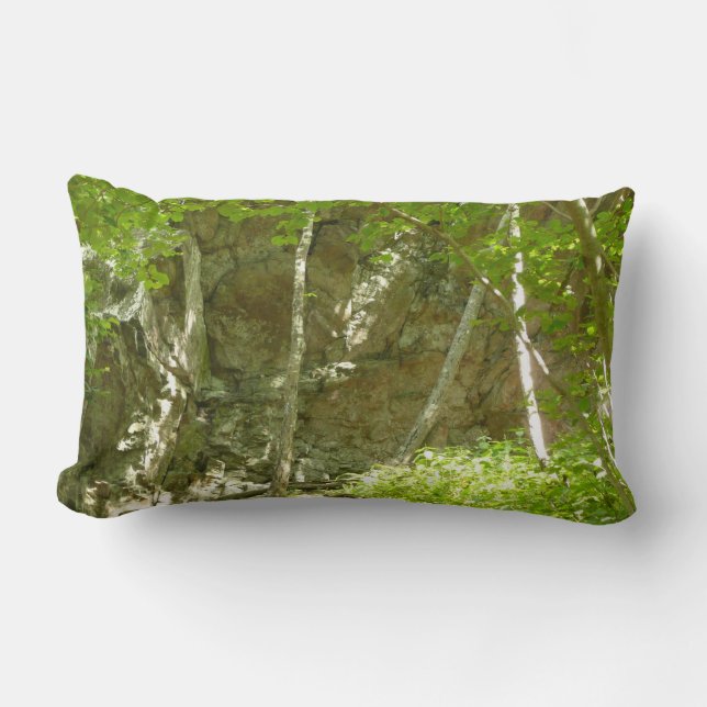Frazier Discovery Trail at Shenandoah Photography Lumbar Pillow (Front)