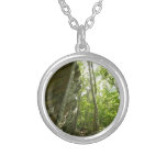 Frazier Rock Wall in Shenandoah National Park Silver Plated Necklace