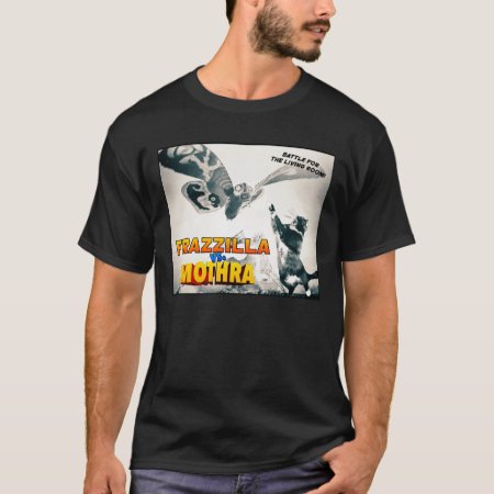 Frazzilla Cat Dark T-shirt