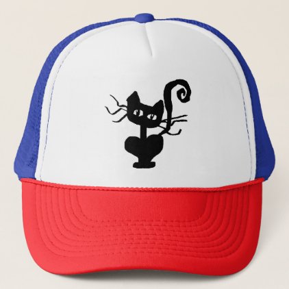 Frazzle Kitty Clothing Trucker Hat