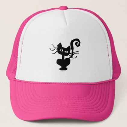 Frazzle Kitty Trucker Hat