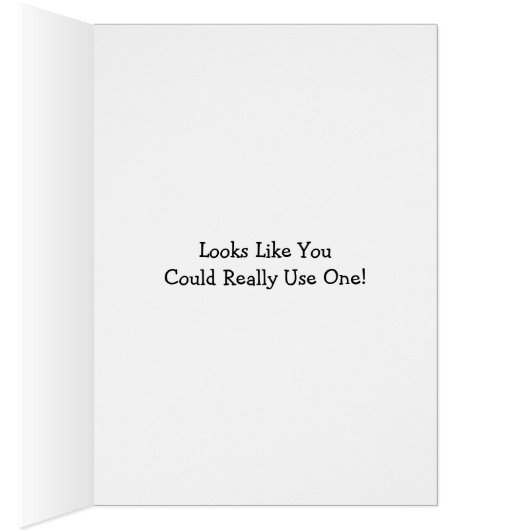 FRAZZLED EMU: ENJOY YOUR VACATION: Funny (Inside (Right))