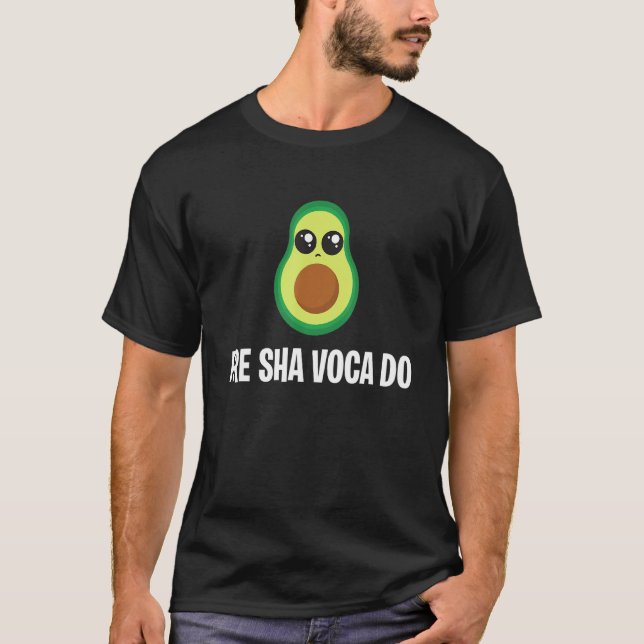 Fre Sha Voca Do Fresh Avocado Costume T-Shirt (Front)