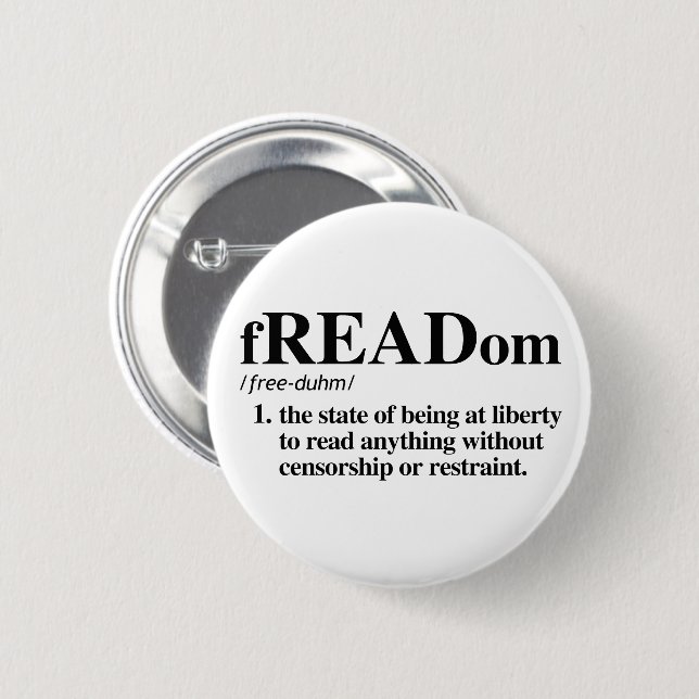 Freadom Definition Button (Front & Back)
