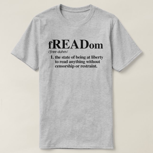 Freadom Definition T-Shirt (Design Front)