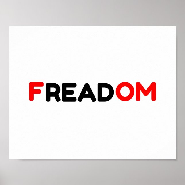 FREADOM READ POSTER (Front)