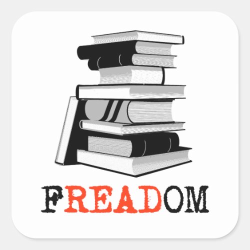 FREADOM SQUARE STICKER