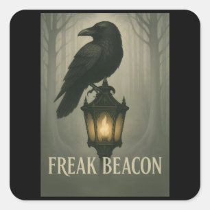 Freak Beacon Raven Stickers