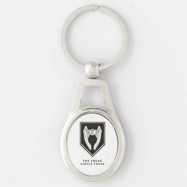 Freak Circle Press Key Ring (Front)
