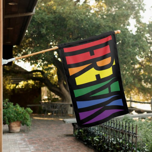 Freak Flag _ Rainbow Pride Design