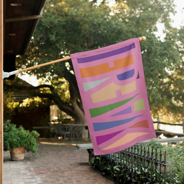 Freak Flag - Retro Pink Design (In SItu)