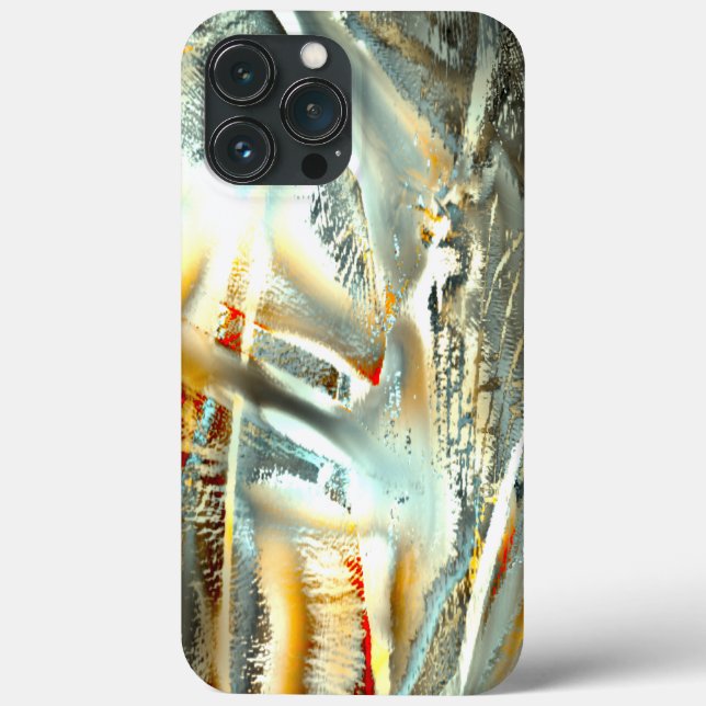 Freak gray texture burning parts to digital cutout Case-Mate iPhone case (Back)