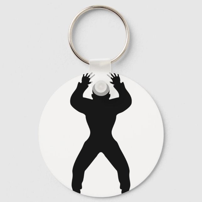 freak handball icon keychain (Front)