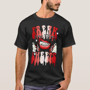 Freak In The Sheets  Halloween Ghost T-Shirt