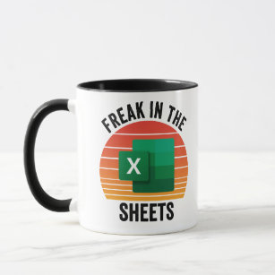 Freak in The Sheets Retro Sunset Mug