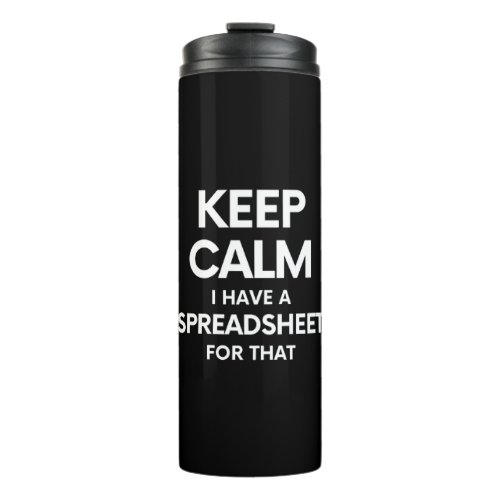 Freak in the Sheets _ Spreadsheets Microsoft Excel Thermal Tumbler