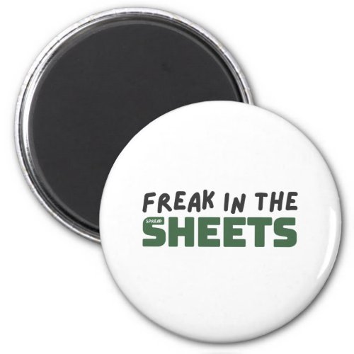 Freak in the spreadsheets magnet