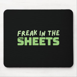 Freak in the spreadsheets mouse pad