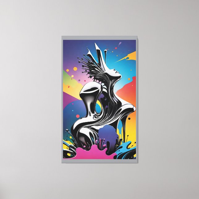Freak Matching - Ken Gage Surreal Art Canvas Print (Front)