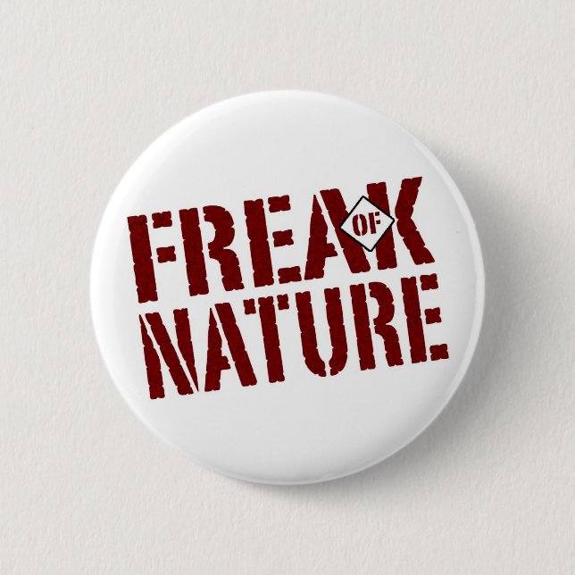 Freak of Nature Button (Front)