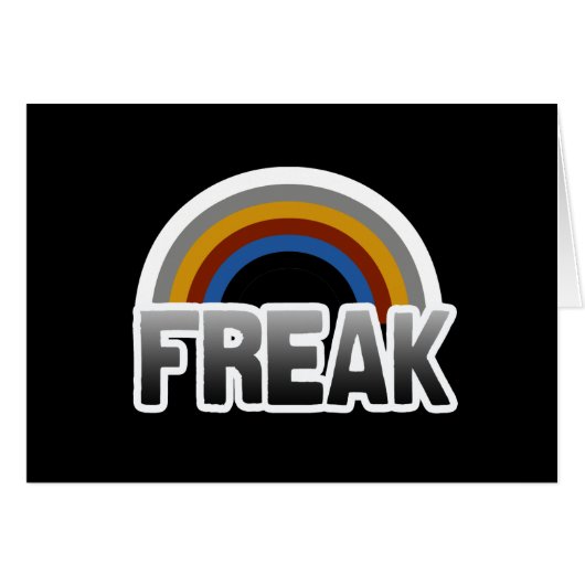 Freak Pride Cards (Front Horizontal)