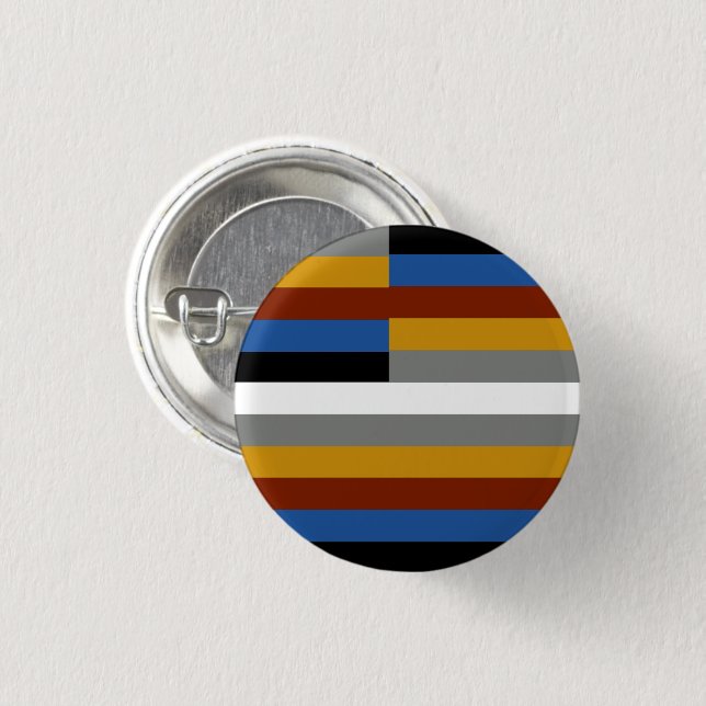 Freak Pride Flag Button (Front & Back)