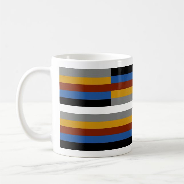 Freak Pride Flag Coffee Mug (Left)