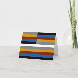 Freak Pride Flag Thank You Card