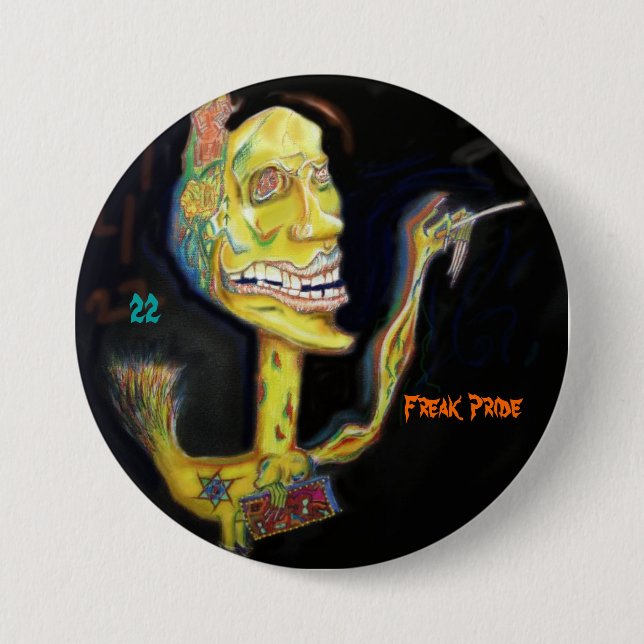 Freak Pride Pin (Front)