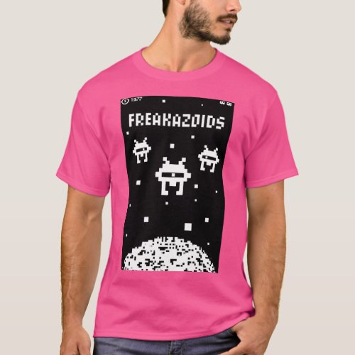 FREAKAZOIDS Arcade game T_Shirt