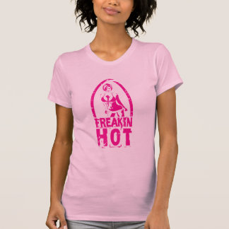 Freakin Hot Girls Logo Hot Pink Tank Top