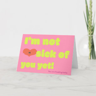 Freaking Lucky Love Card