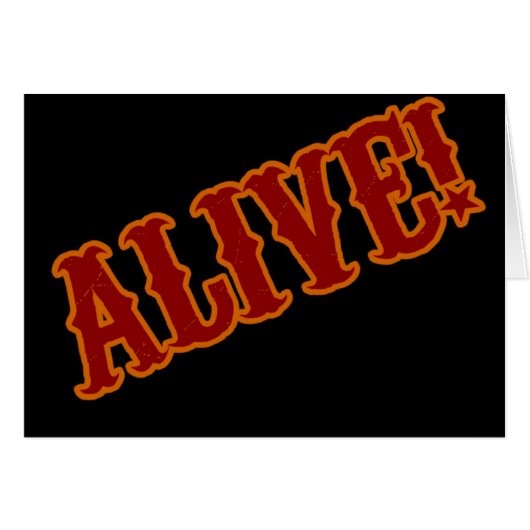 FREAKS ALIVE! CARDS (Front Horizontal)
