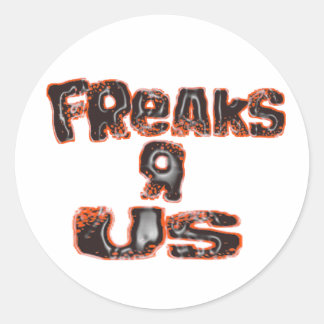 FreaksR Us Classic Round Sticker