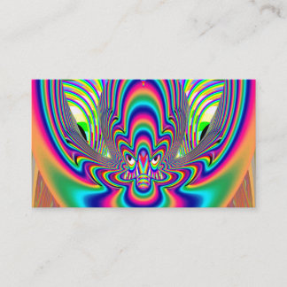 FREAKY EYE ALIEN BUSINESS CARD