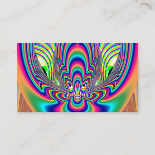 FREAKY EYE ALIEN BUSINESS CARD