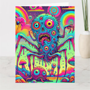 Freaky Fun The Psychedelic Creeper Card