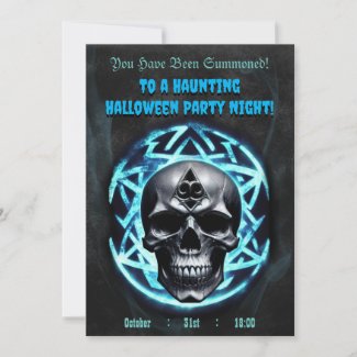 Freaky Gothic Skull Halloween Party
