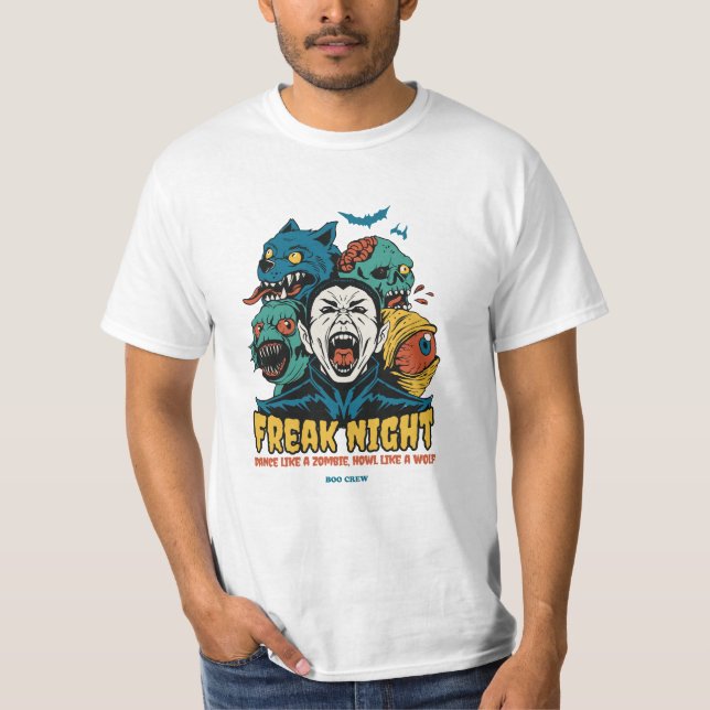 Freaky Horror Night T-Shirt (Front)