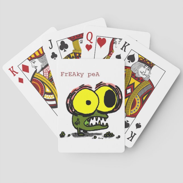 Freaky Pea Playing Cards (Back)