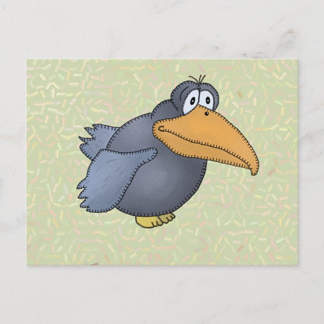 freaky raven postcard (Front)