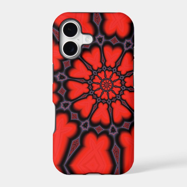 Freaky Red Iphone Case (Back)