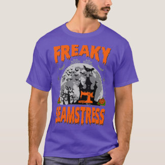Freaky Seamstress Funny Halloween Gift T-Shirt