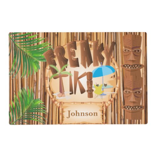 Freaky Tiki Design Placemat