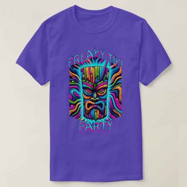 Freaky Tiki Party TShirt (Design Front)