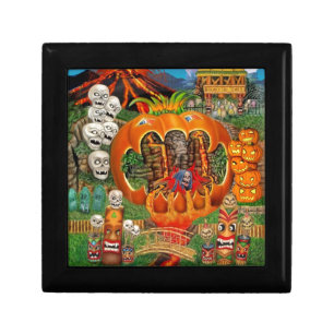 FREAKY TIKI TOMBS JEWELRY BOX