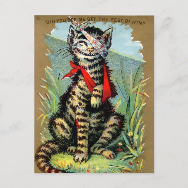 Frears Cat Trade Card #6 (of 6) (Front)
