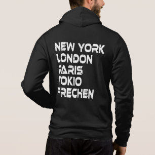 Frechen NY London Paris Tokyo Hoodie