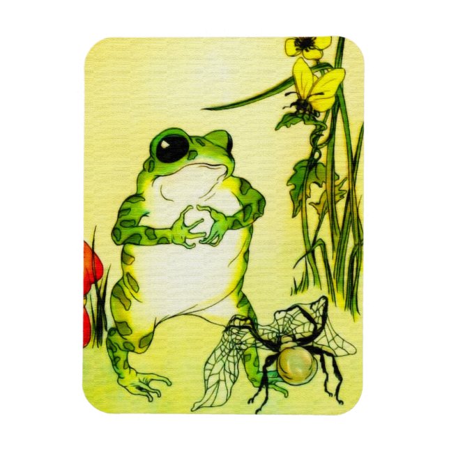 Freckle Frog Magnet (Vertical)